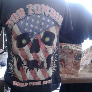 Rob Zombie World tour 2013 t shirt